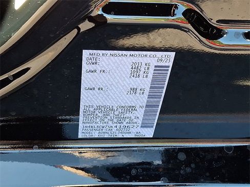 New 2025 Nissan Altima 2.5 SR w/ SR Premium Package image 11