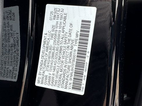 New 2026 Honda Odyssey Sport-L image 37