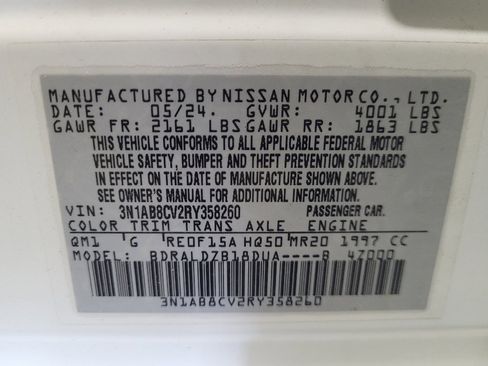Used 2024 Nissan Sentra SV FWD image 33