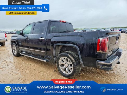 Used 2017 GMC Sierra 1500 SLT w/ Texas SLT Premium Package RWD image 3