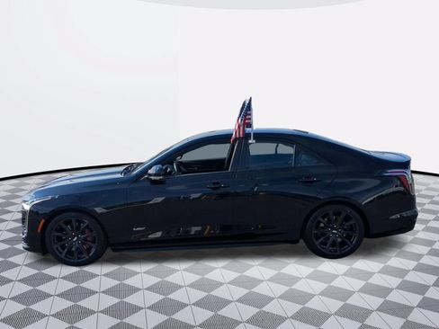 Certified 2022 Cadillac CT4 V w/ Technology Package RWD image 4