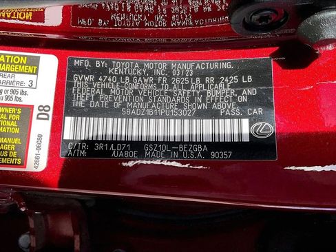 Used 2023 Lexus ES 350 w/ Premium Package image 43