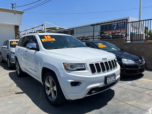 Used 2015 Jeep Grand Cherokee Overland w/ Advanced Technology Group RWD image 4
