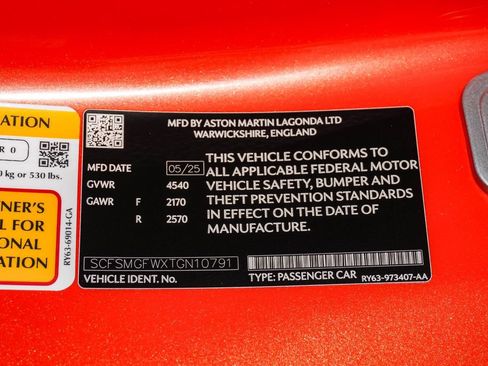 Used 2026 Aston Martin V8 Vantage Coupe RWD image 35