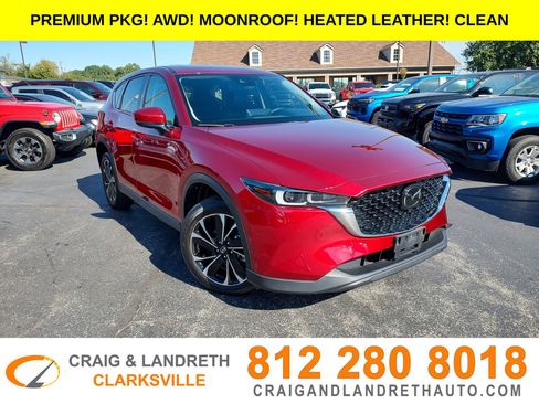 Used 2022 MAZDA CX-5 AWD 2.5 S w/ Premium Package image 1