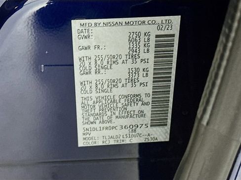 Used 2023 INFINITI QX60 Luxe w/ Cargo Package image 33