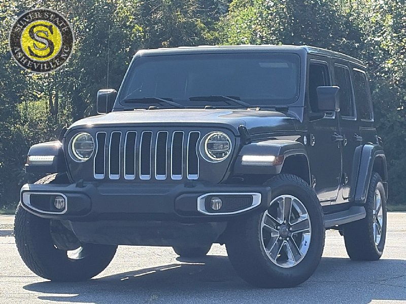 Used 2019 Jeep Wrangler Unlimited Sahara w/ LED Lighting Group AWD/4WD image 1
