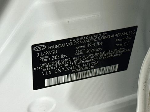 Used 2020 Hyundai Elantra SE w/ Cargo Package (C1) FWD image 37