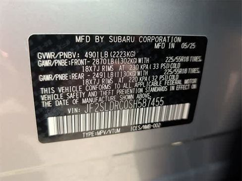 Certified 2025 Subaru Forester Limited w/ Protection Package image 37