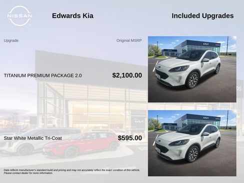 Used 2020 Ford Escape Titanium w/ Titanium Premium Package 2.0 AWD/4WD image 4