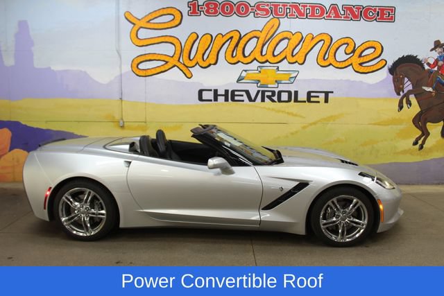 Used 2017 Chevrolet Corvette Stingray Convertible w/ 3LT Preferred Equipment Group RWD image 1