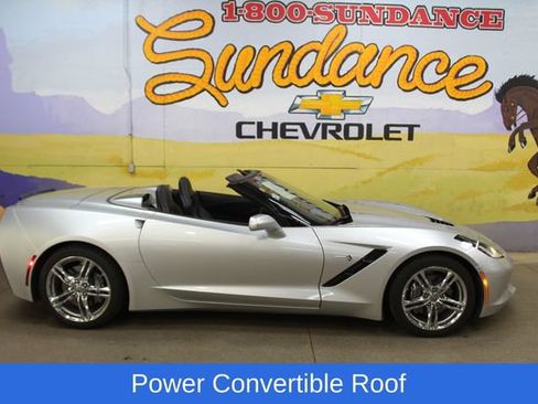 Used 2017 Chevrolet Corvette Stingray Convertible w/ 3LT Preferred Equipment Group RWD image 1