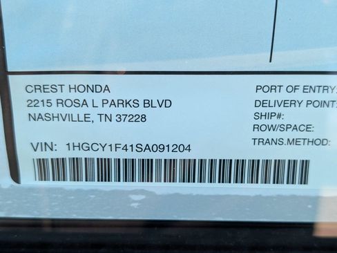 New 2025 Honda Accord SE image 22