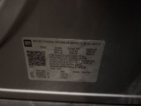 Used 2025 Chevrolet Equinox LT w/ Convenience Package II image 12