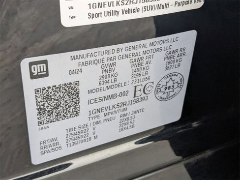 Used 2024 Chevrolet Traverse RS image 28