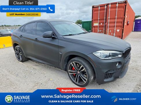 Used 2017 BMW X6 M AWD/4WD image 5
