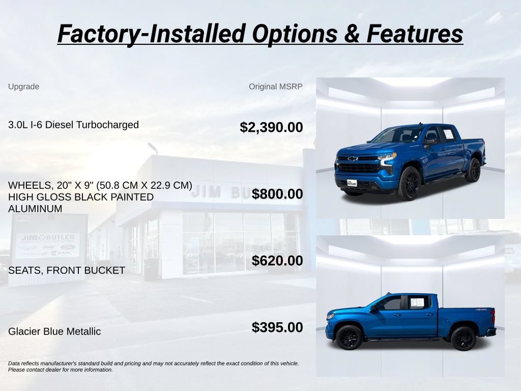 Used 2023 Chevrolet Silverado 1500 RST AWD/4WD image 3