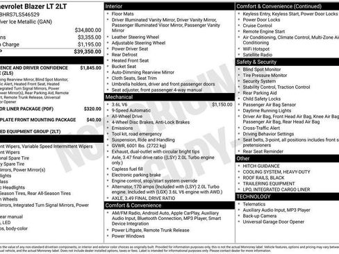 Used 2020 Chevrolet Blazer LT image 2