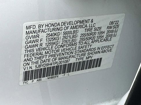 Certified 2023 Acura MDX FWD w/ Technology Package image 31