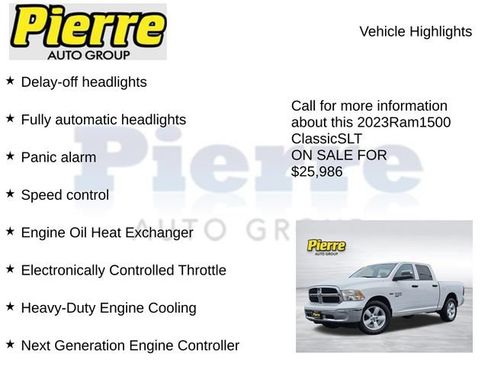 Used 2023 RAM 1500 Classic SLT AWD/4WD image 22