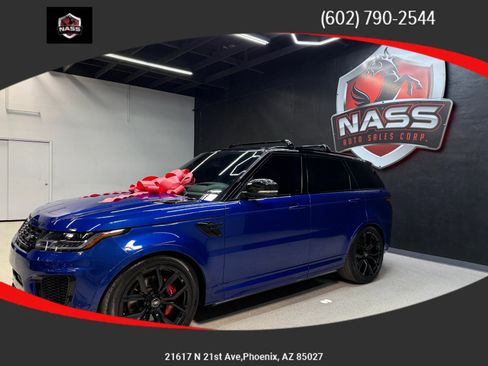 Used 2021 Land Rover Range Rover Sport SVR AWD/4WD image 1