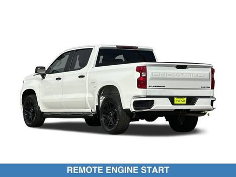 Used 2024 Chevrolet Silverado 1500 Custom w/ Turbomax Blackout Package RWD image 8