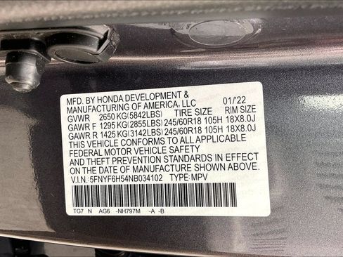 Certified 2022 Honda Pilot EX-L image 19