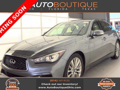 Used 2023 INFINITI Q50 Luxe w/ Cargo Package