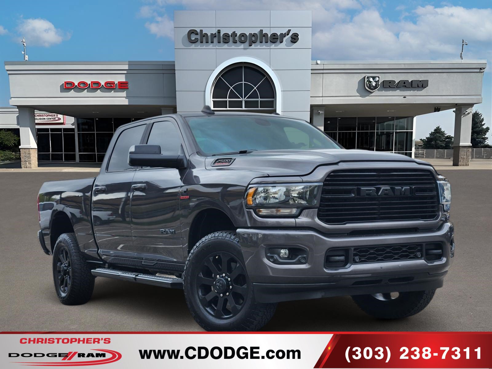 Used 2021 RAM 2500 Big Horn w/ Night Edition AWD/4WD image 1