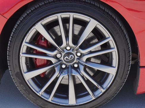 Used 2020 INFINITI Q50 Red Sport 400 w/ Cargo Package RWD image 4