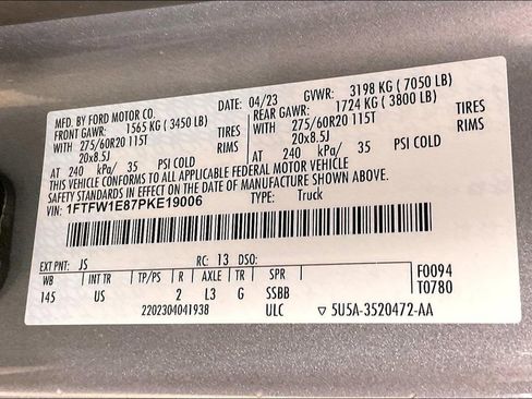 Used 2023 Ford F150 XLT w/ Equipment Group 302A High AWD/4WD image 20