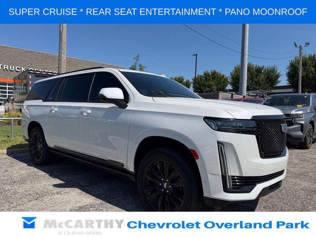 Used 2021 Cadillac Escalade ESV Sport w/ Driver Assist Tech Package AWD/4WD image 1