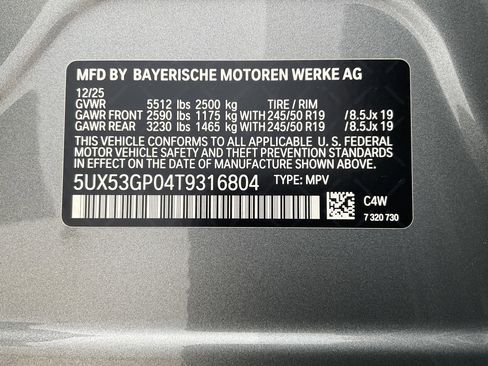 New 2026 BMW X3 xDrive30 image 39
