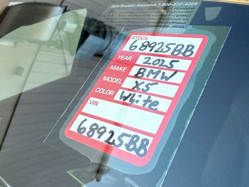 Certified 2025 BMW X5 M60i w/ Executive Package image 18