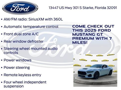 New 2025 Ford Mustang GT Premium image 25