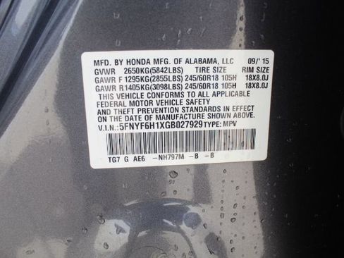 Used 2016 Honda Pilot LX image 25