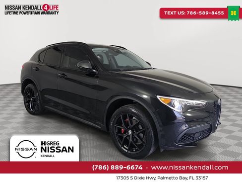 Used 2020 Alfa Romeo Stelvio w/ Nero Edizione RWD image 1