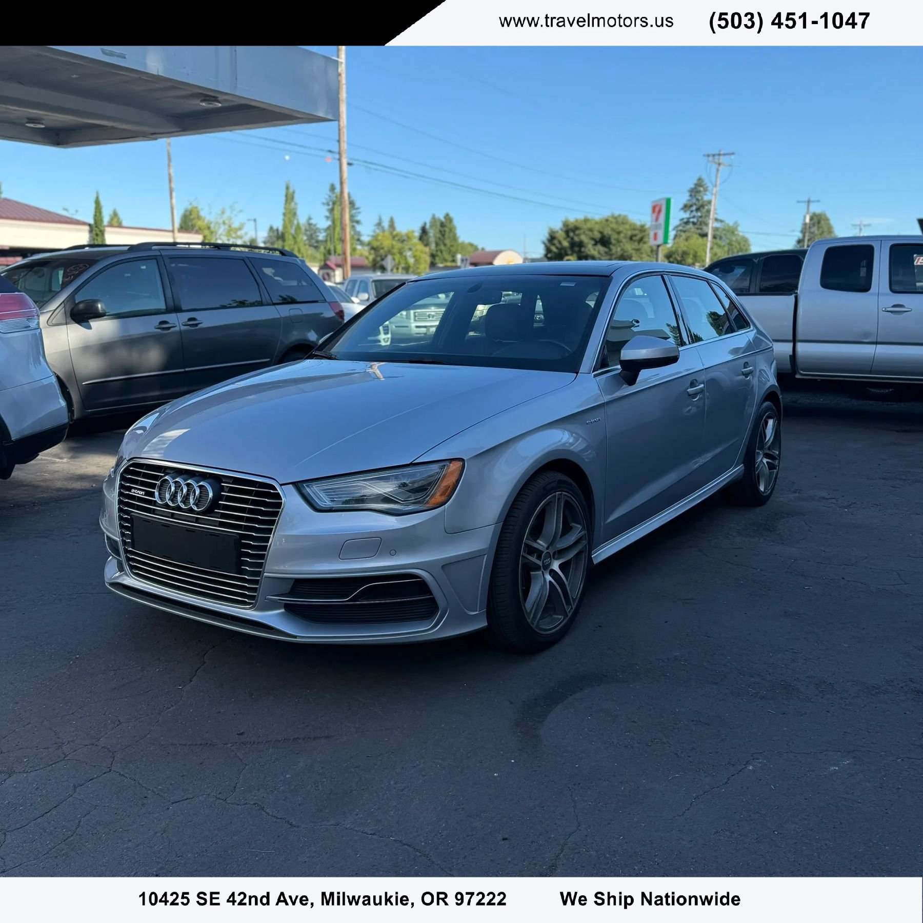 Used 2016 Audi A3 e-tron Premium Plus w/ Premium Plus Package FWD image 1