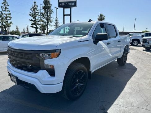 New 2026 Chevrolet Silverado 1500 Custom w/ LPO, Dark Essentials Package RWD image 3