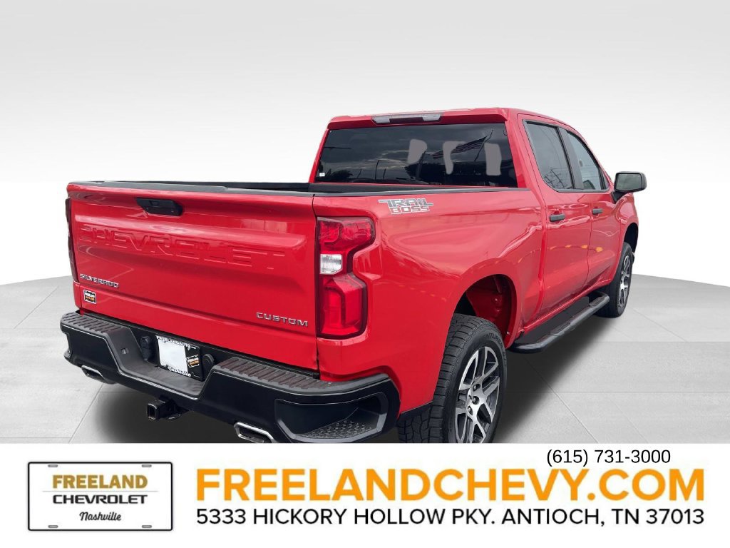 Used 2020 Chevrolet Silverado 1500 Custom Trail Boss w/ Custom Convenience Package AWD/4WD image 3