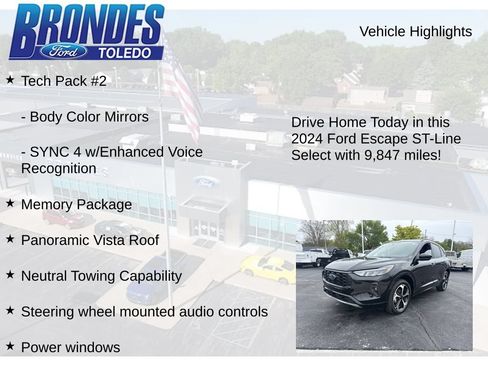 Used 2024 Ford Escape ST-Line Select w/ Tech Pack #2 AWD/4WD image 17