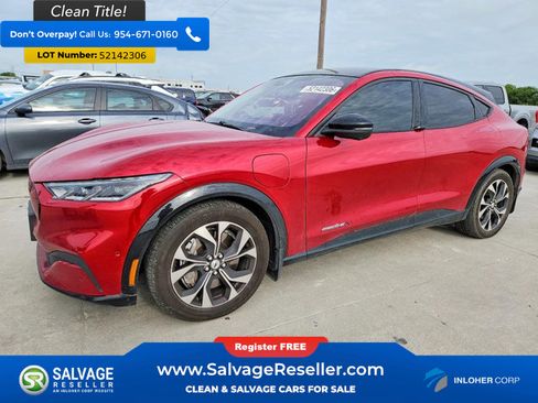 Used 2021 Ford Mustang Mach-E Premium RWD image 1