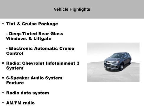 Used 2020 Chevrolet Trax LS w/ Tint and Cruise Package FWD image 13
