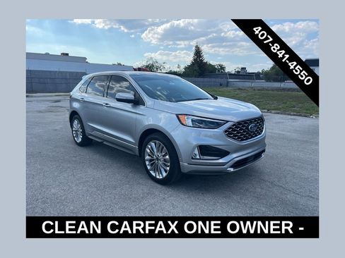 Used 2021 Ford Edge Titanium w/ Equipment Group 301A FWD image 1