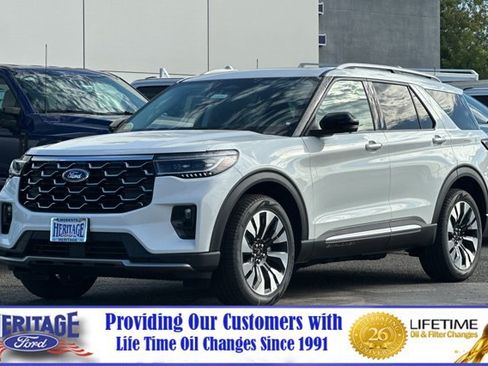 New 2026 Ford Explorer Platinum w/ LUX Leather Package AWD/4WD image 8