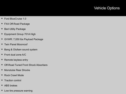 Used 2023 Ford F150 Platinum w/ FX4 Off-Road Package