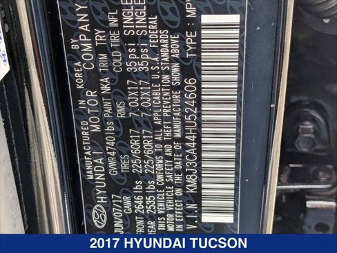 Used 2017 Hyundai Tucson SE image 25