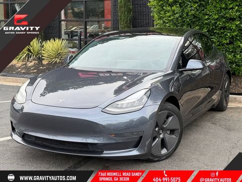 Used 2021 Tesla Model 3 Standard Range Plus RWD image 1