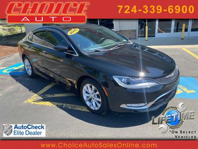 Used 2015 Chrysler 200 C w/ Navigation & Sound Group I