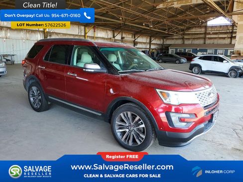 Used 2017 Ford Explorer Platinum AWD/4WD image 5
